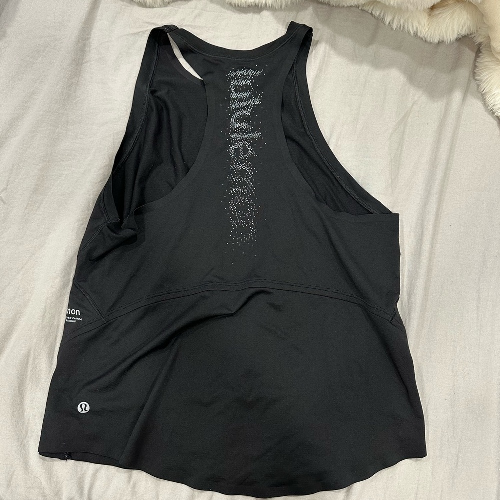 Lululemon Black Racerback Tank Top